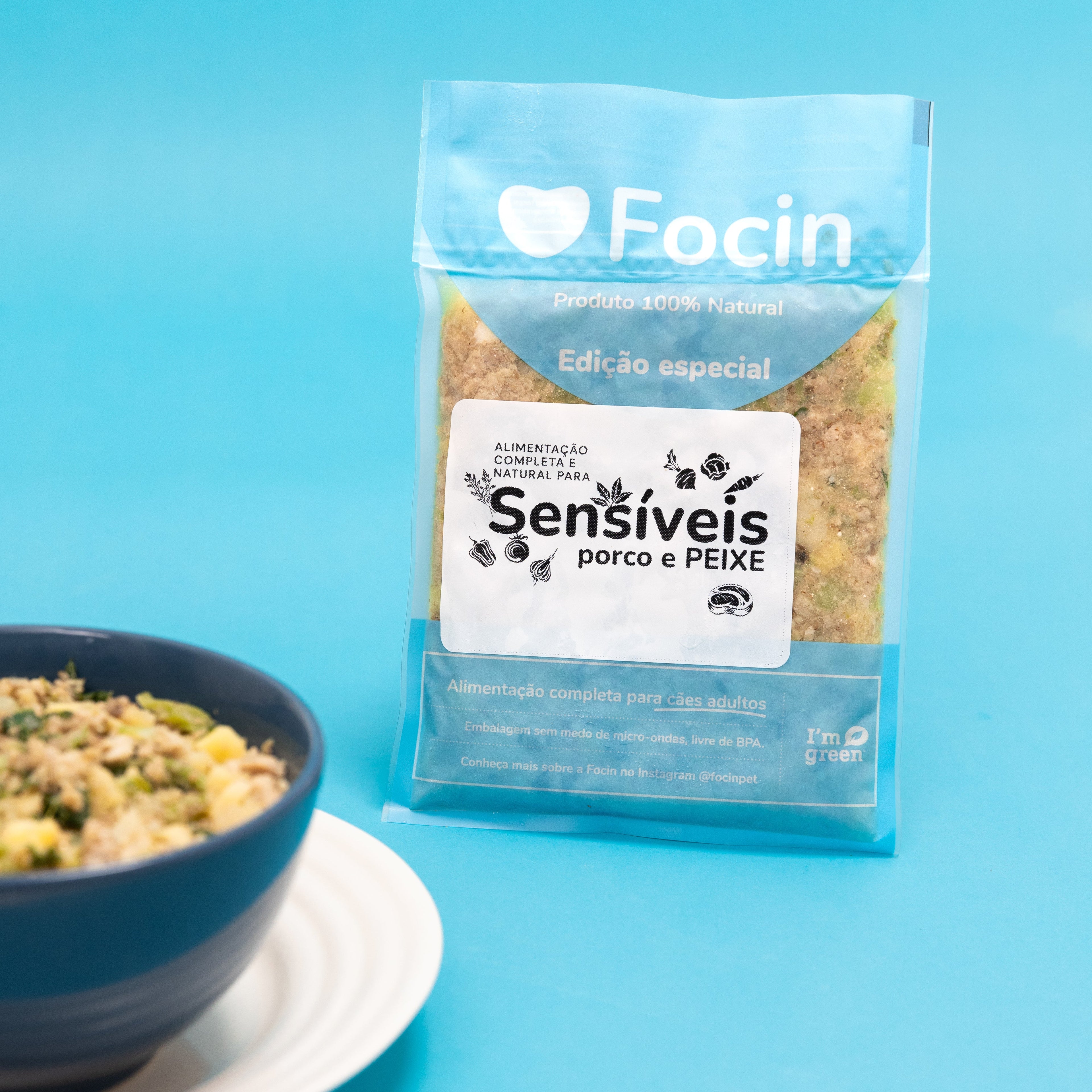 Sensíveis Peixe e Porco (250g)